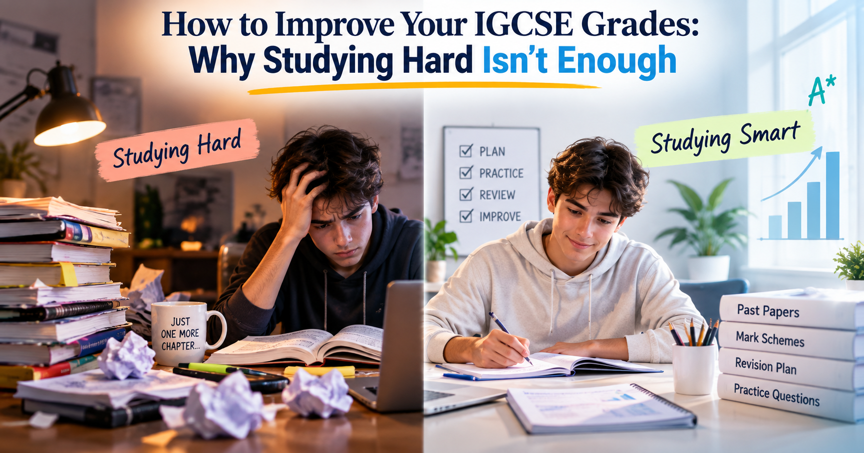 How to Improve Your IGCSE Grades: Why Studying Hard Isn’t Enough
